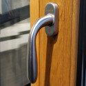 RUBINO - Aluminium-Clad Wood Door with Double-Sided Sidelights and Tilt-n-Turn Features