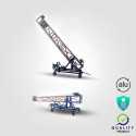 Aluminium Extendable Tower Wheel Ladder (Model: K-7015, Height: 17ft + 17ft, 5ft x 7ft(FS), 6ft(T), Heavy)