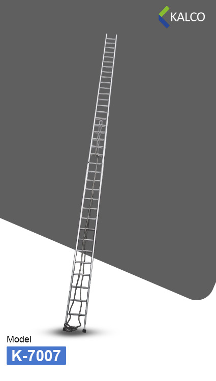 KALCO Aluminium Extendable Wall Supporting Ladder K-7007